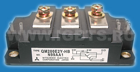 Транзисторный модуль Mitsubishi Transistor Module QM200E2Y-HB  200A 600V