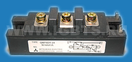 Mitsubishi Transistor Module 75A 1200V